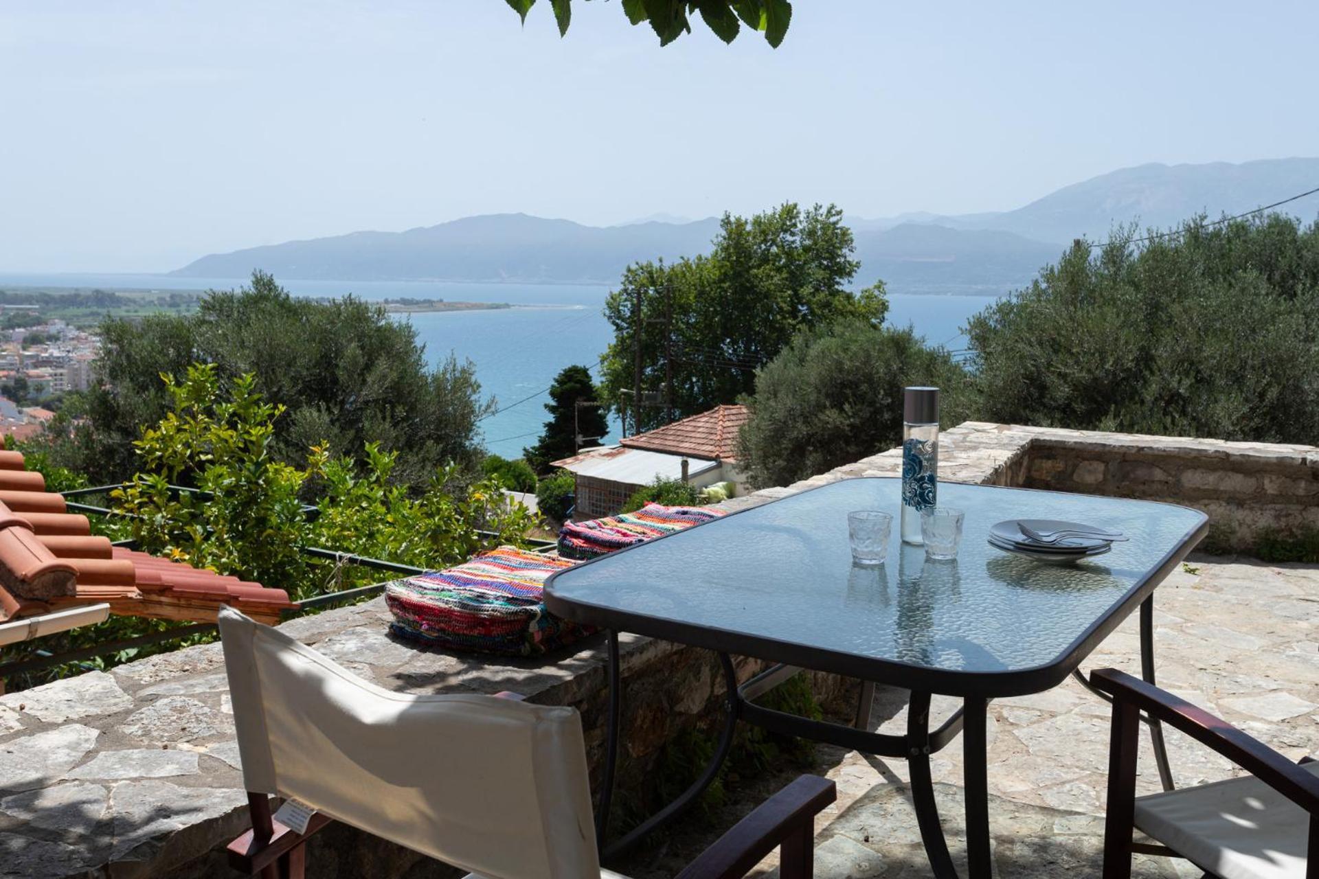 Apartamento To Spiti Sto Castro Nafpaktos Exterior foto